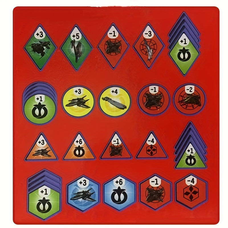 Guili | Starfighter | Premium Galactic Conquest Board Game Set - Educational and Entertaining Indoor Game for Children