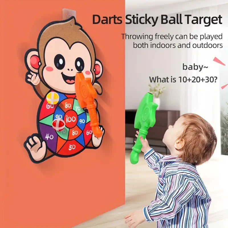 Guili | ApeShot | Creative Challenge - Interactive Family Dartboard Game for Kids