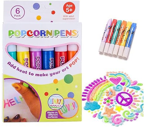 Guili | PuffyPop Pens | Magical 3D Drawing Fun - DIY Puffed Color Pens