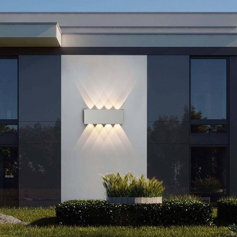 Modern Rectangular LED Wall 2-Light
