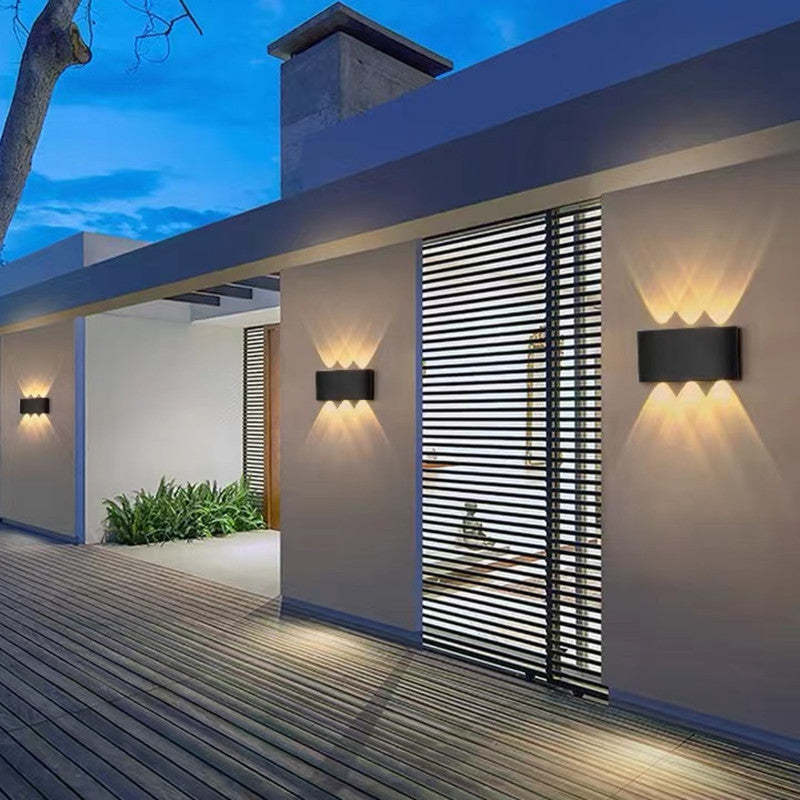 Modern Rectangular LED Wall 2-Light