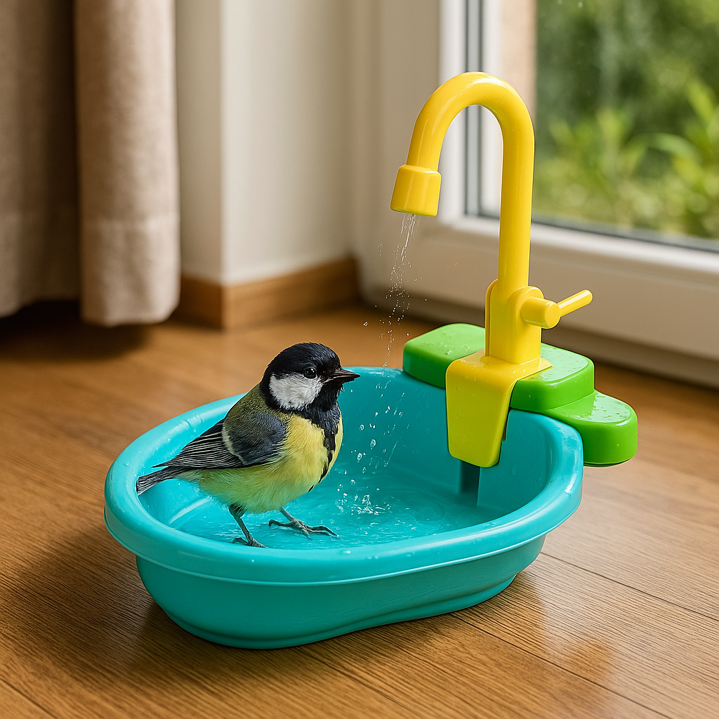 Guili | Automatic Flowing Water Bird Bath Fountain