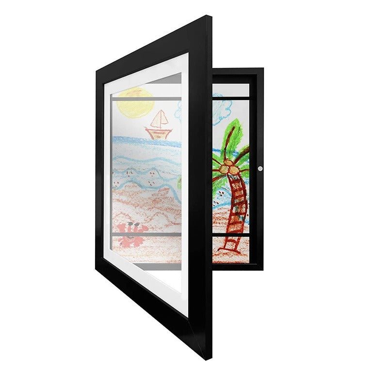 Guili | Magnetix Kids Art Frames | Ideal for Little Ones - A4 Storage for Posters and Paintings