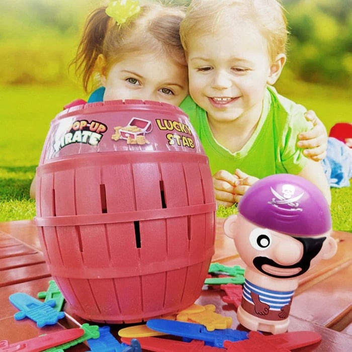 Guili | Pirate Bucket Toy | Exciting - Interactive Game for Children