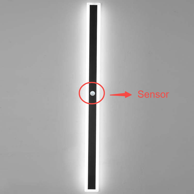 Modern Minimalist Waterproof Linear Wall Light LED