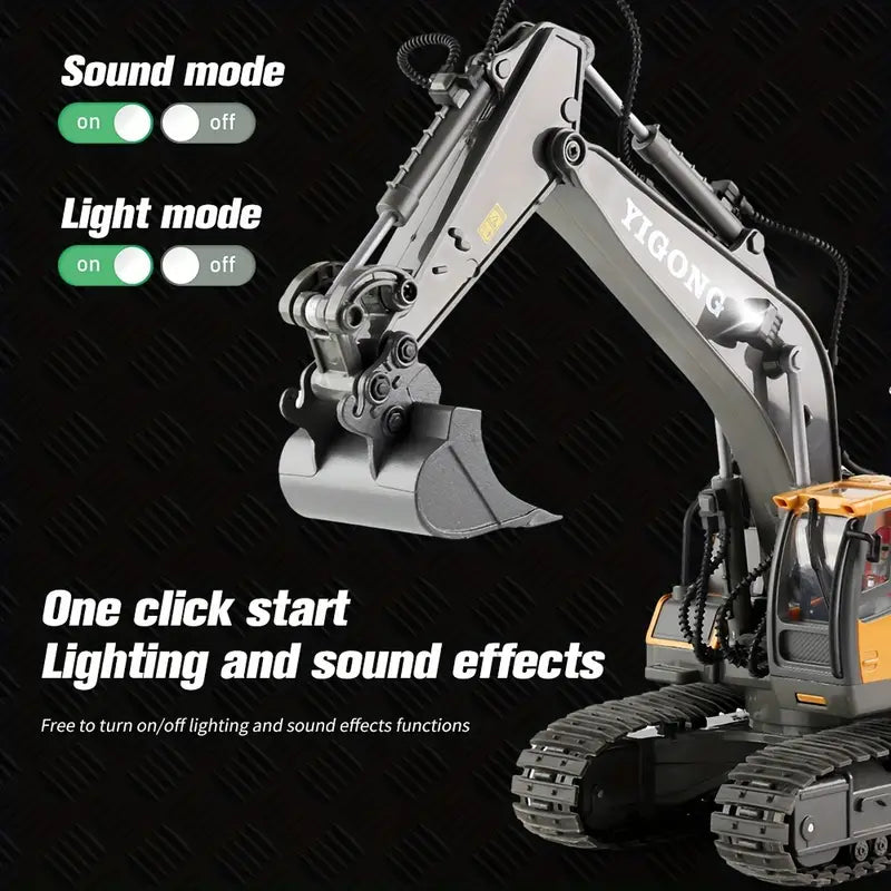 Guili | RC Power Machine | Ultimate Play Fun for Young Adventurers - Remote Control Excavator