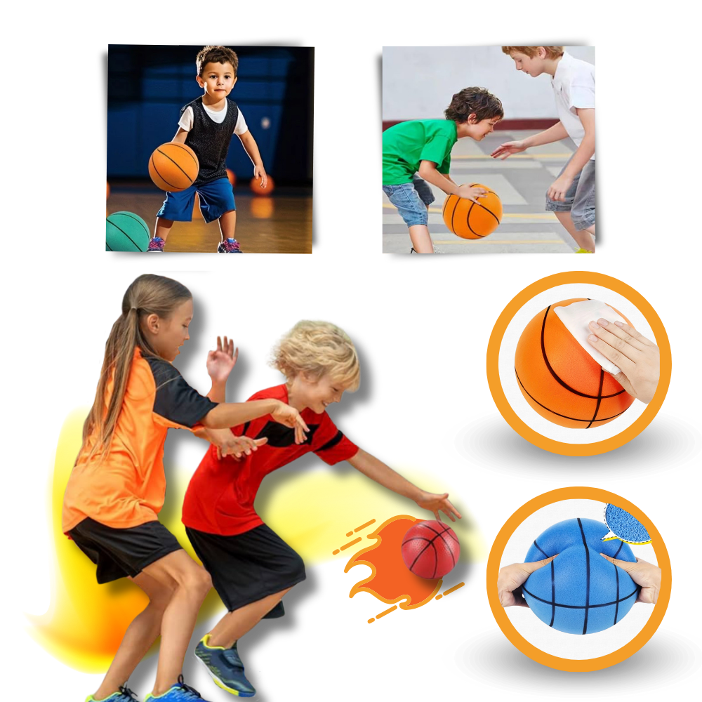 Guili | Silent Basketball | Silent and Light Basketball - Perfect for Indoor Activities