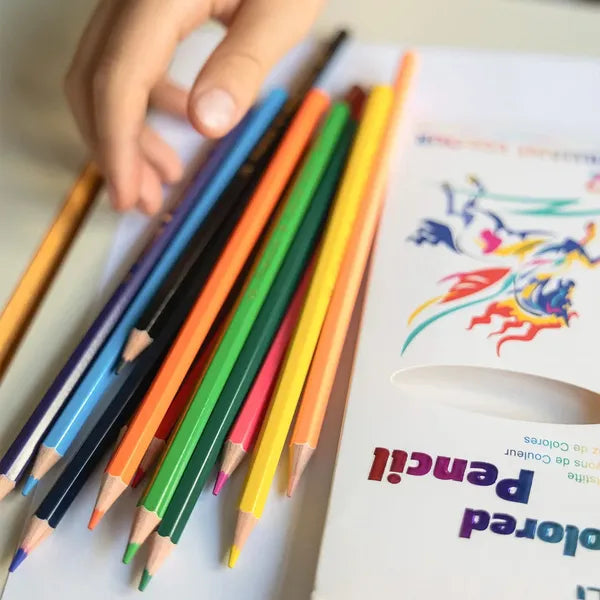 Guili | ColorCraze | Unleash Creativity - Premium 12-piece Colored Pencil Set