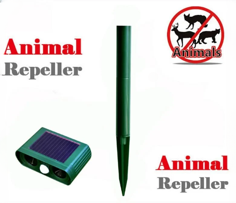 Guili | Solar Powered Ultrasonic Animal Repellent