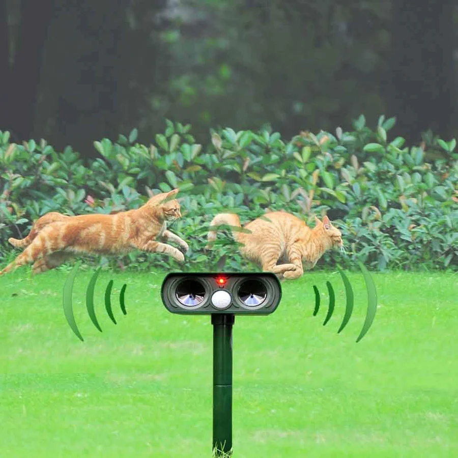 Guili | Solar Powered Ultrasonic Animal Repellent