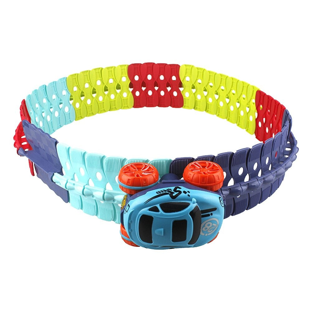 Guili | Real Changeable Track with LED Lights | Splashing Action - Race Track for Children