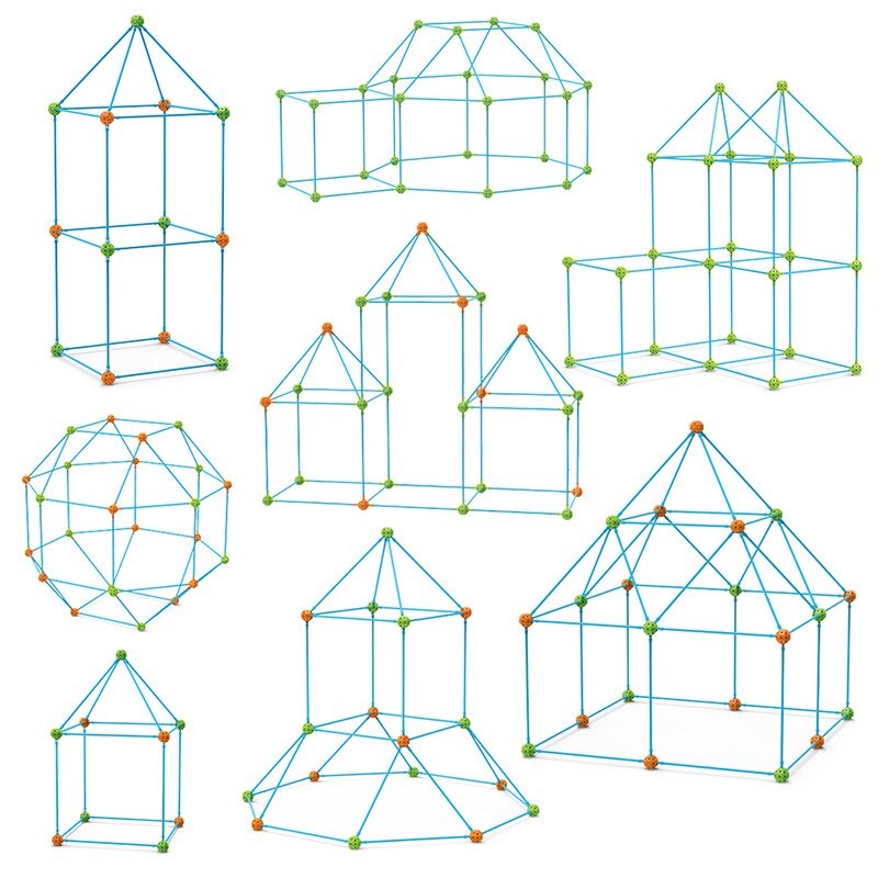 Guili | FortBuilder Playset | Build Your Own Magic Tent - Creative Toy for Children