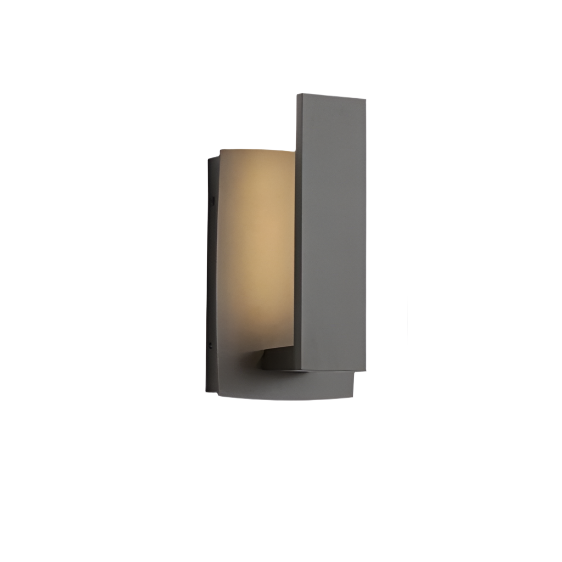 Minimalist Waterproof Outdoor Square Wall Sconce LED 1-Light