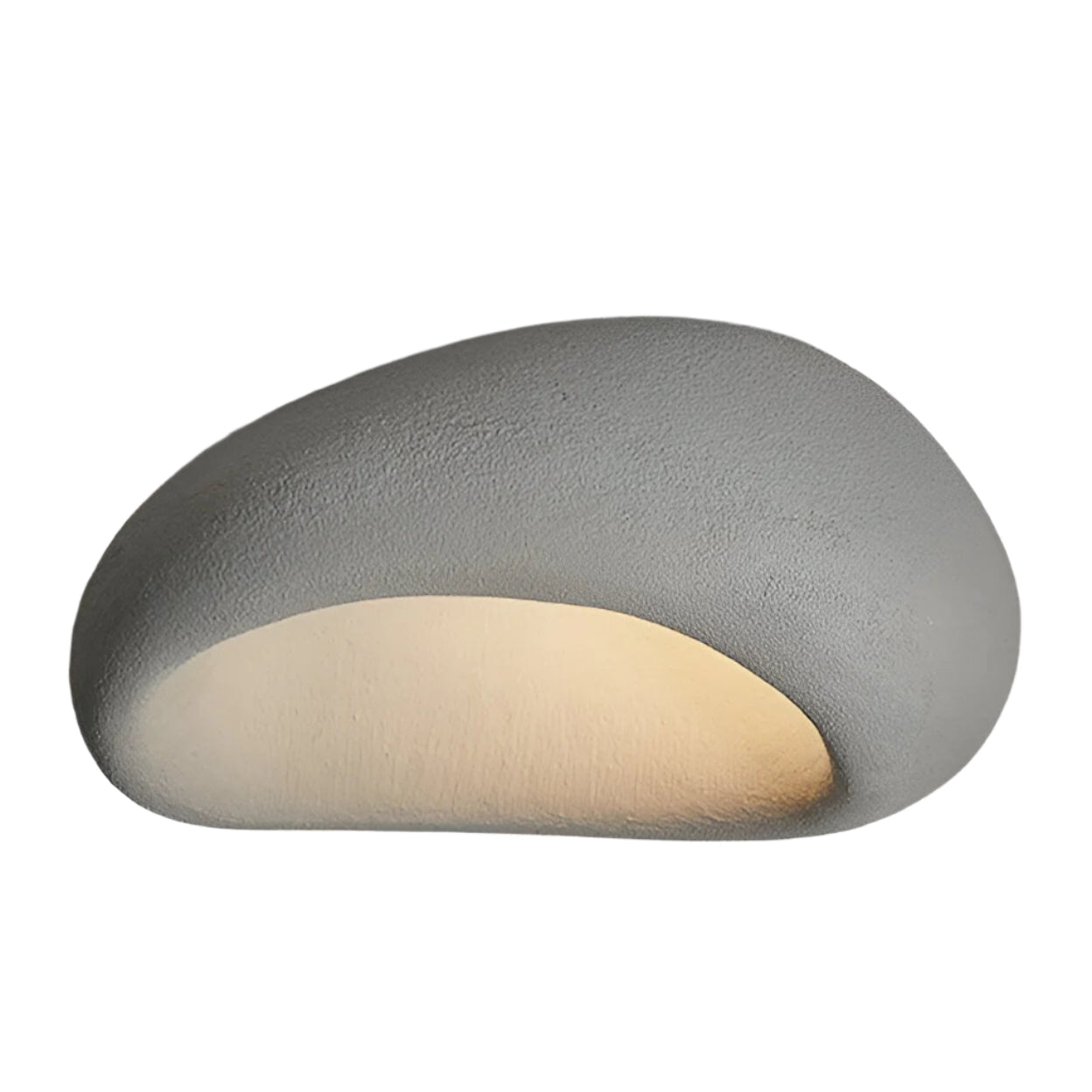 Nordic Wabi-Sabi Minimalist LED Stone Ceiling Light