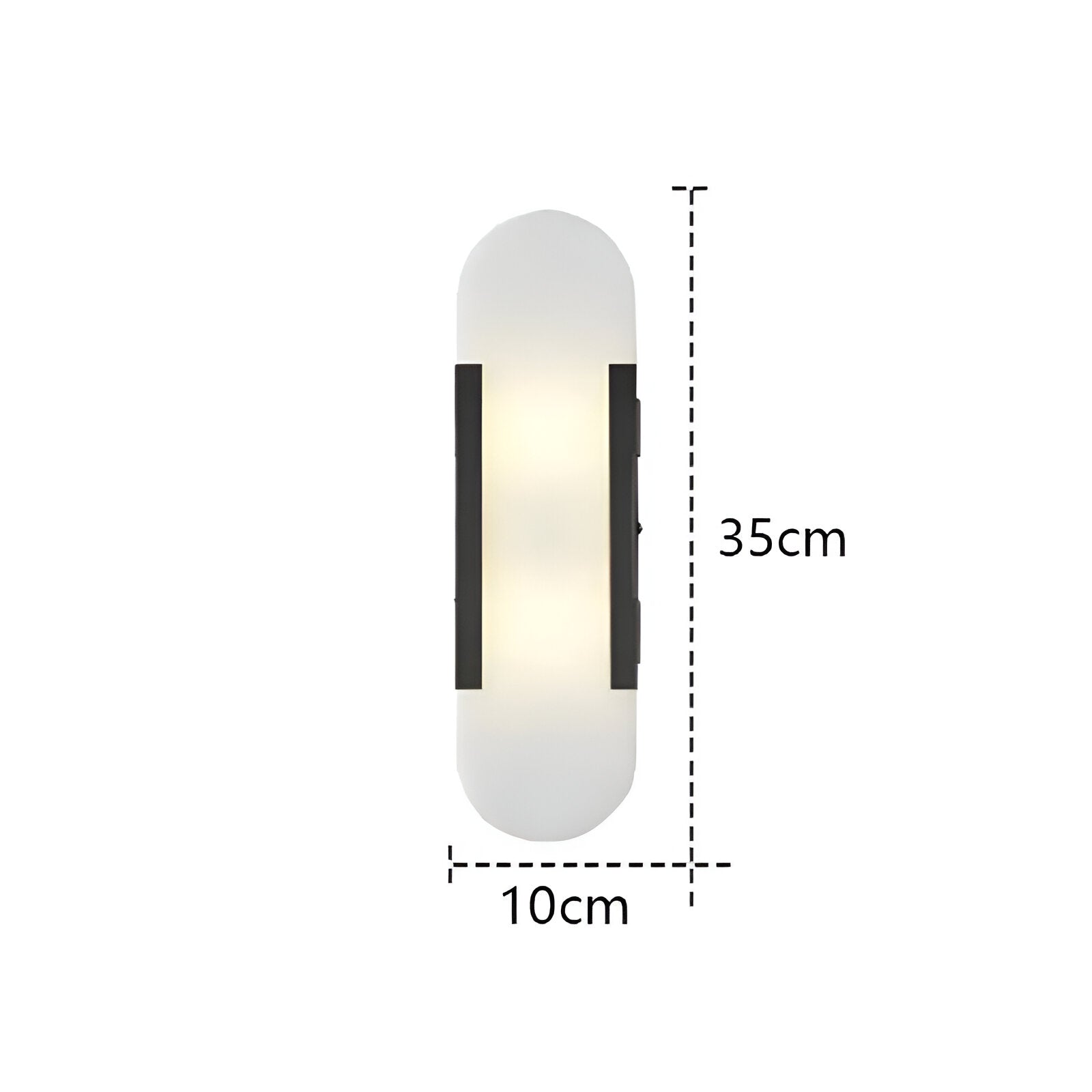 Nordic Alabaster Marble Wall Sconce LED 1-Light