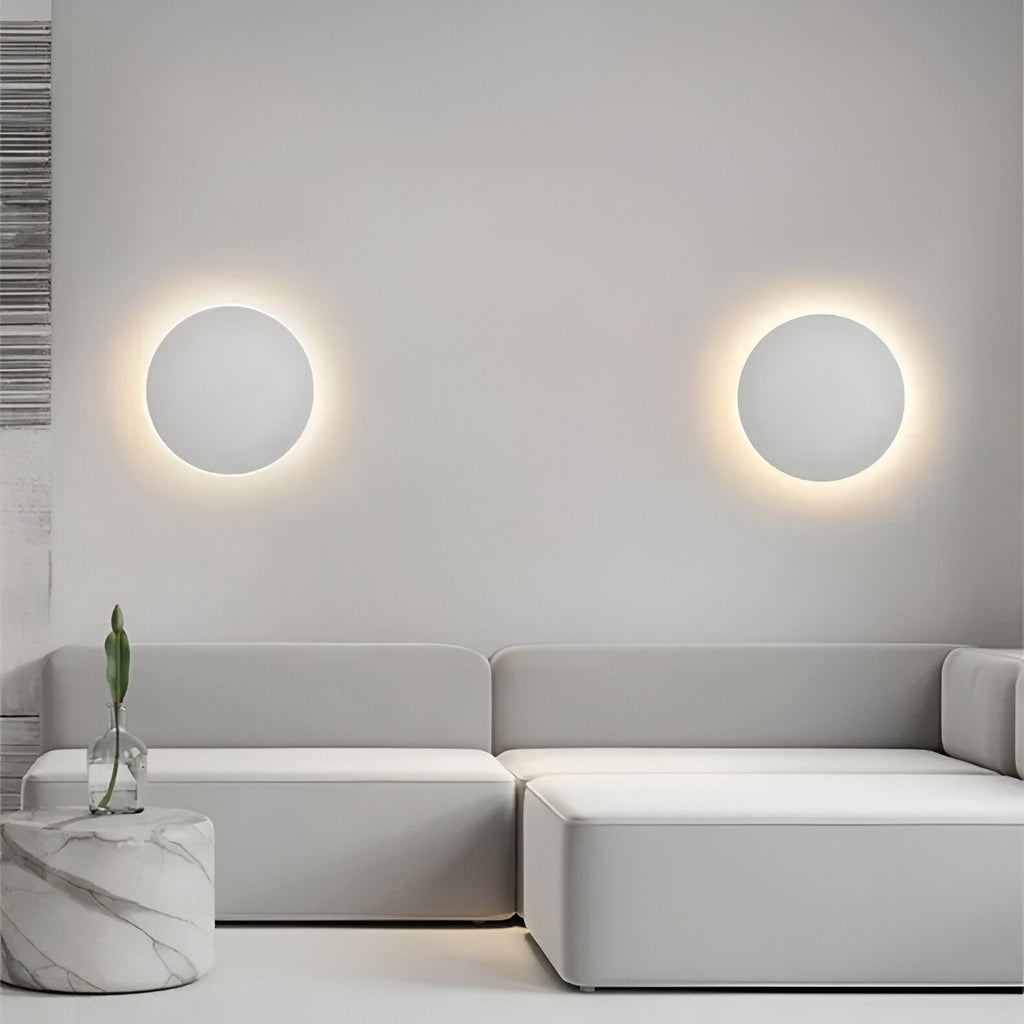 Modern Nordic Round LED Sconce 1-Light
