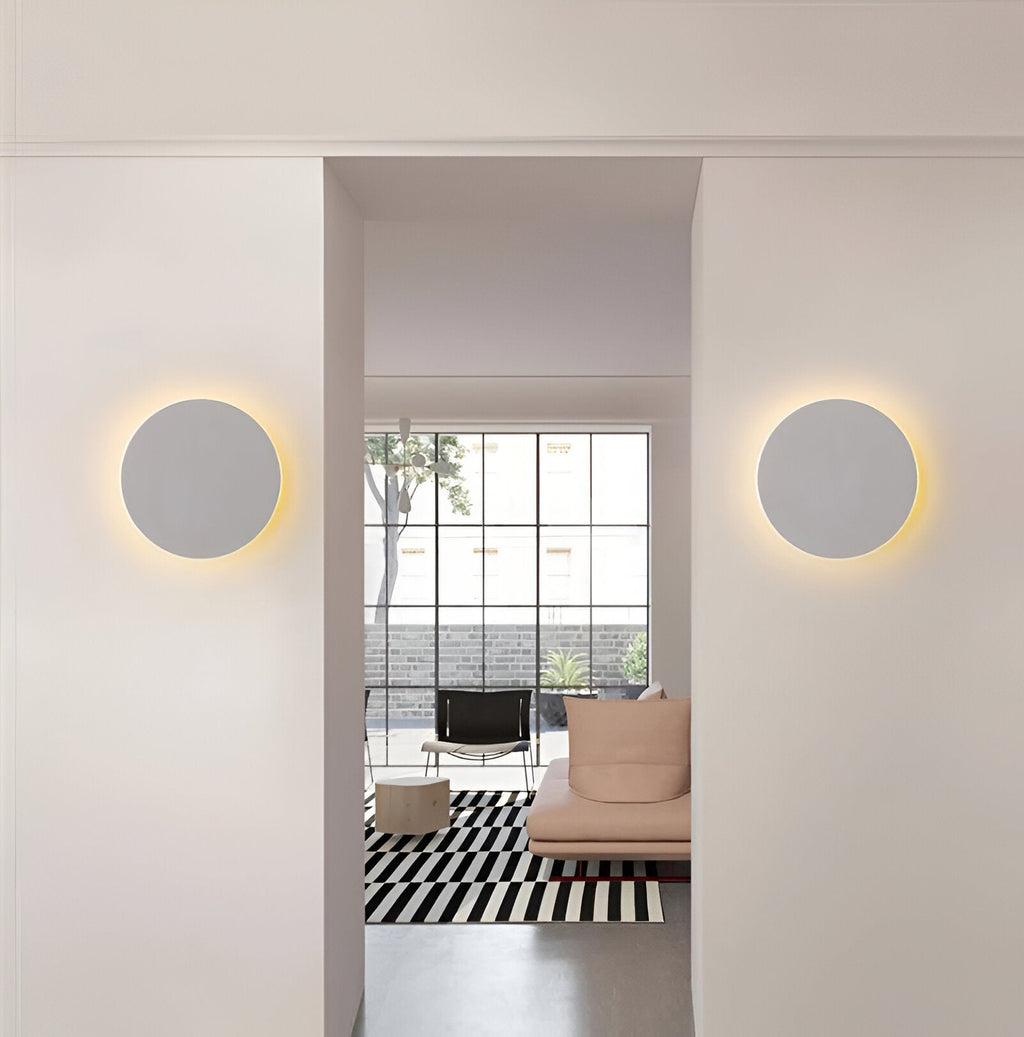 Modern Nordic Round LED Sconce 1-Light