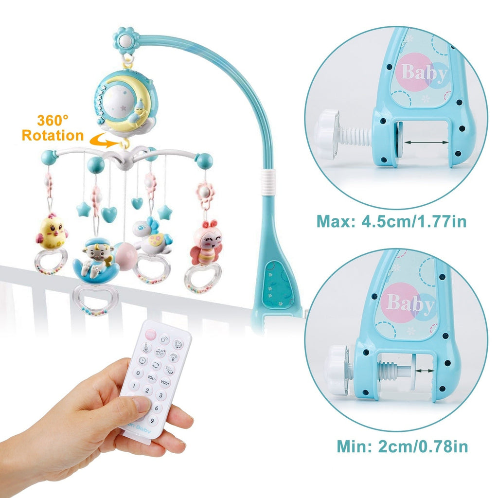 Guili | DreamStar Baby Mobile | Brings calm and magic to the crib - Relaxing and stimulating toy