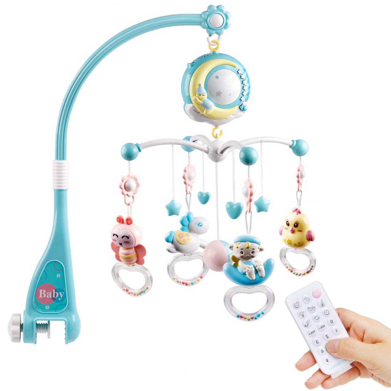 Guili | DreamStar Baby Mobile | Brings calm and magic to the crib - Relaxing and stimulating toy