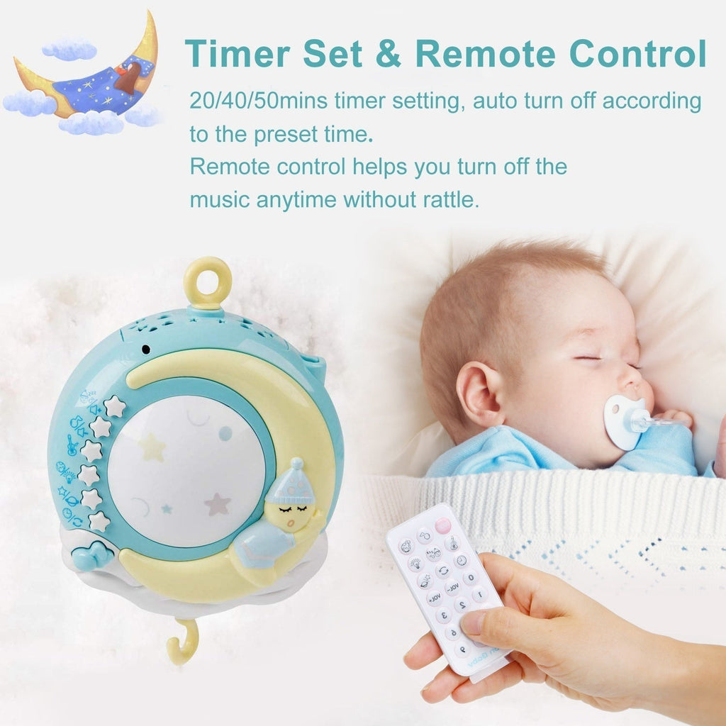 Guili | DreamStar Baby Mobile | Brings calm and magic to the crib - Relaxing and stimulating toy