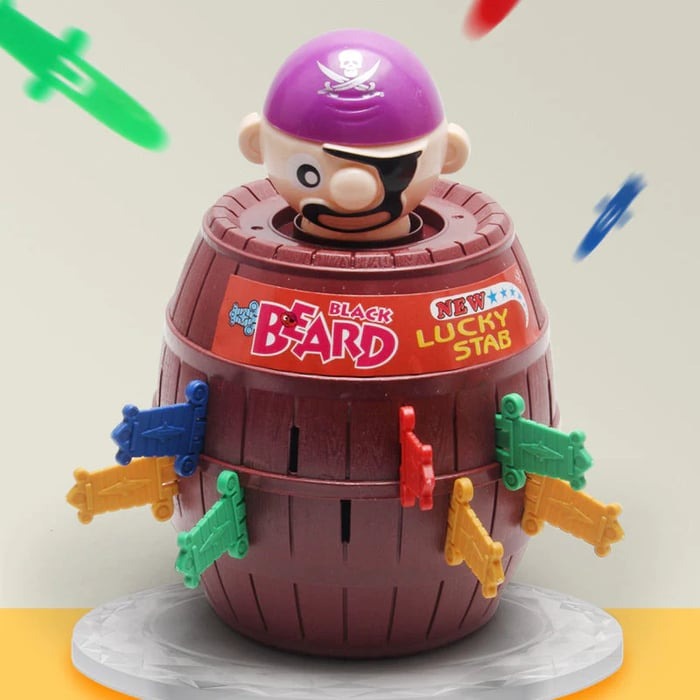 Guili | Pirate Bucket Toy | Exciting - Interactive Game for Children