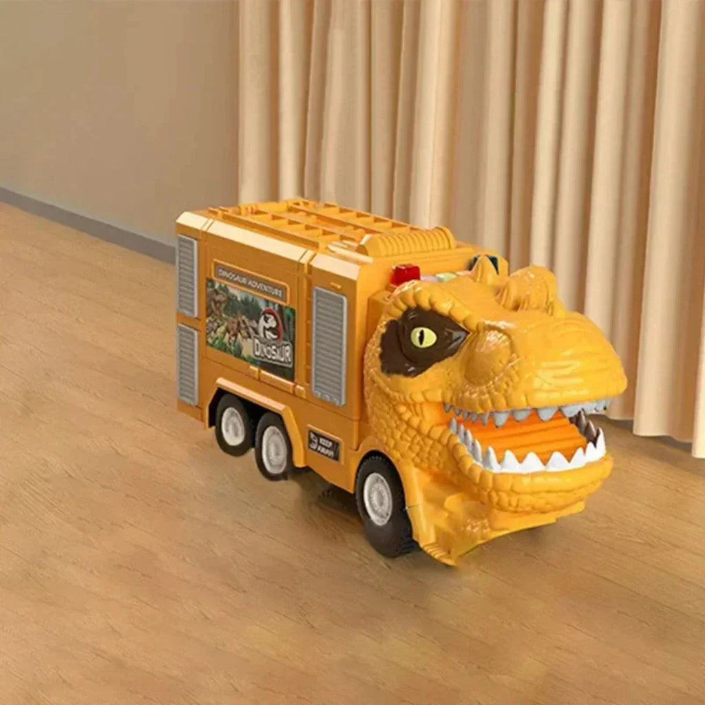 Guili | DinoRacer | Experience prehistoric adventure - 2-in-1 dinosaur truck toy