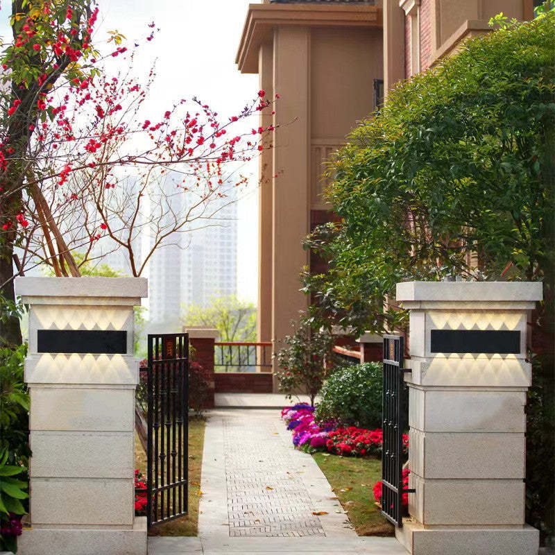 Modern Rectangular LED Wall 2-Light