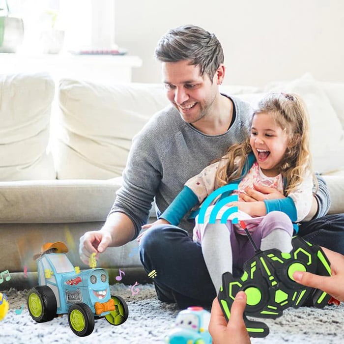 Guili | Mini RC Car | Play Fun - Music, Lights and Jump Function in One