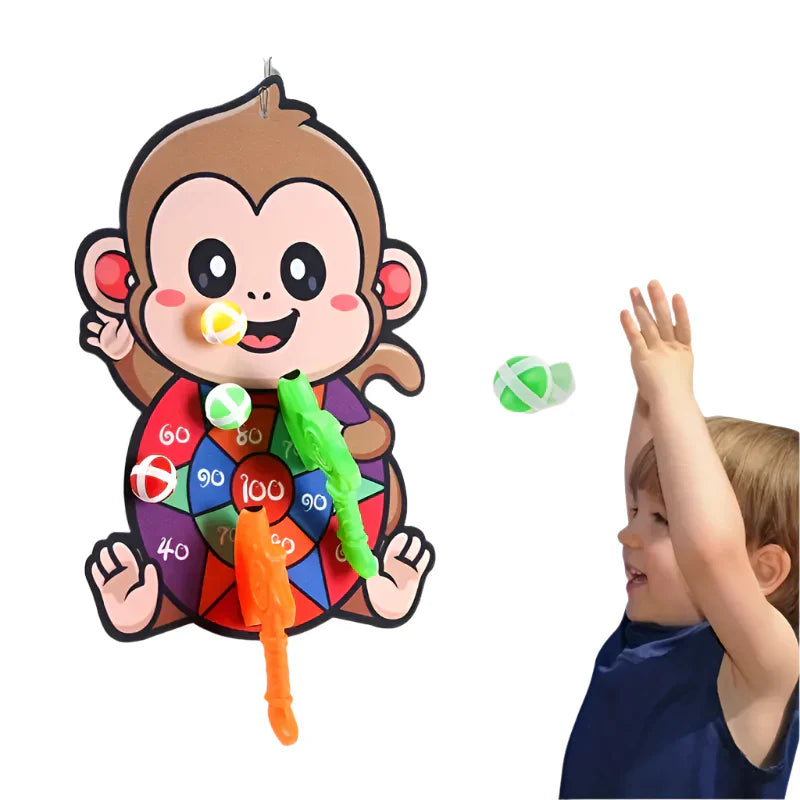 Guili | ApeShot | Creative Challenge - Interactive Family Dartboard Game for Kids