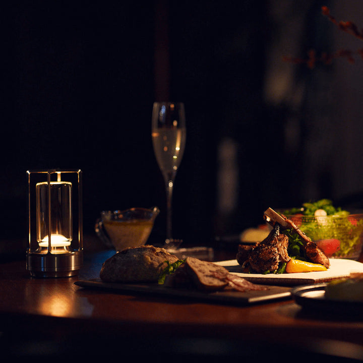 Modern Cylinder LED Wireless Table Lamp 1-Light