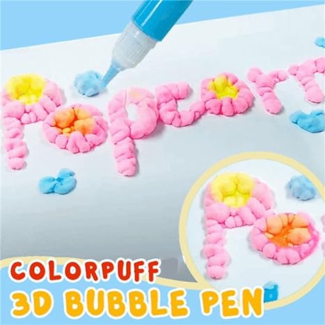 Guili | PuffyPop Pens | Magical 3D Drawing Fun - DIY Puffed Color Pens