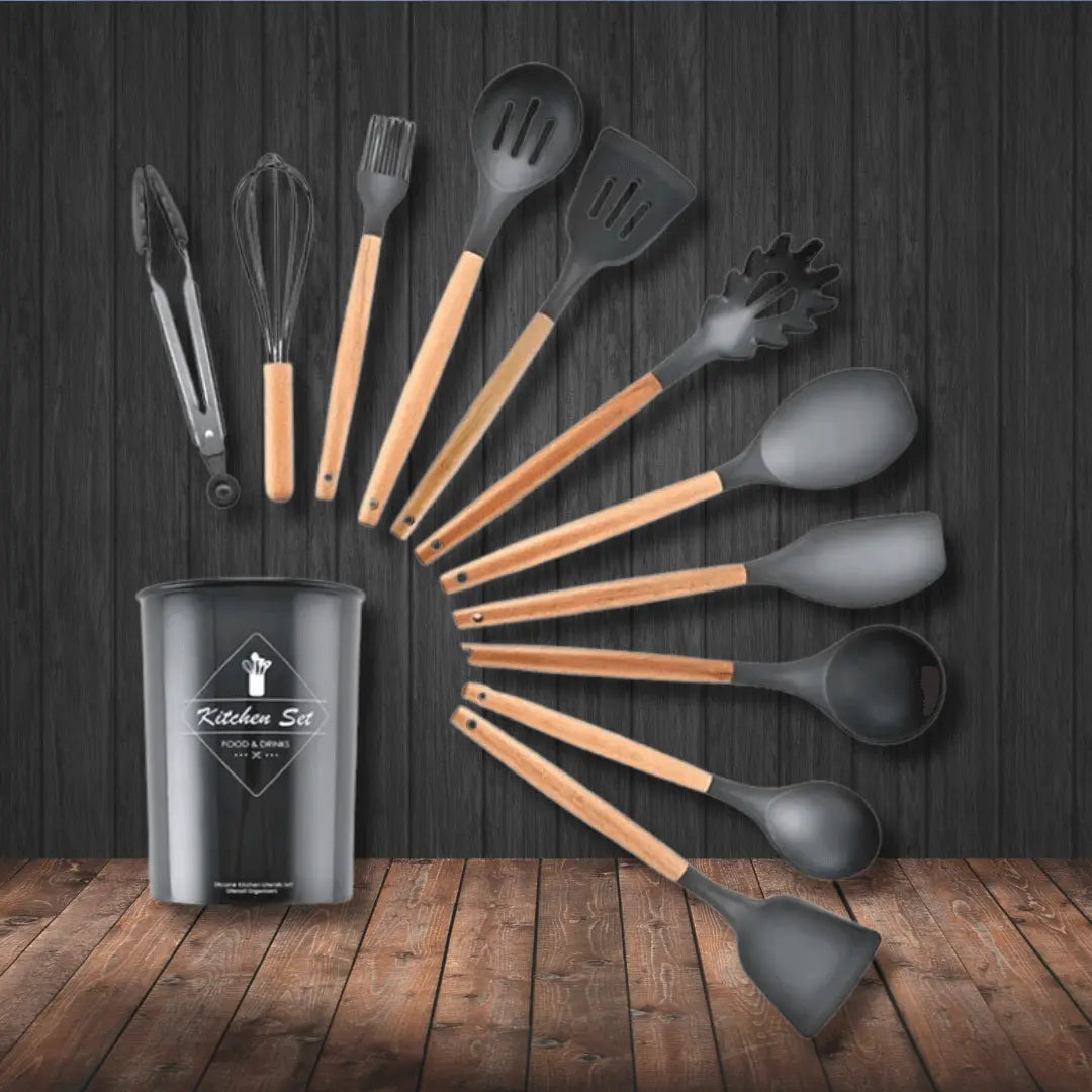 Guili | FlexiChef Silicone Kitchen Utensil Set