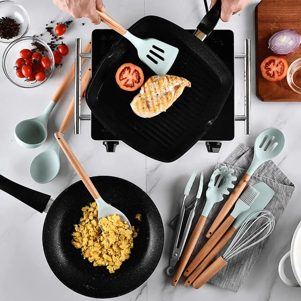 Guili | FlexiChef Silicone Kitchen Utensil Set