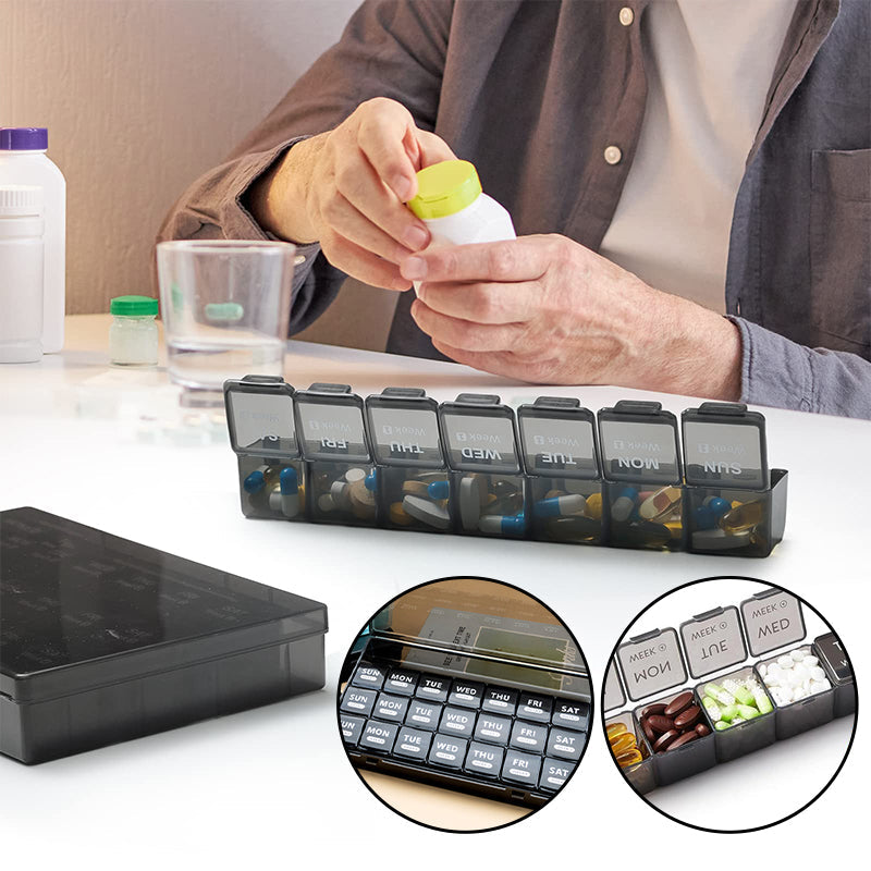 Guili | Pill Organizer (28 compartments)