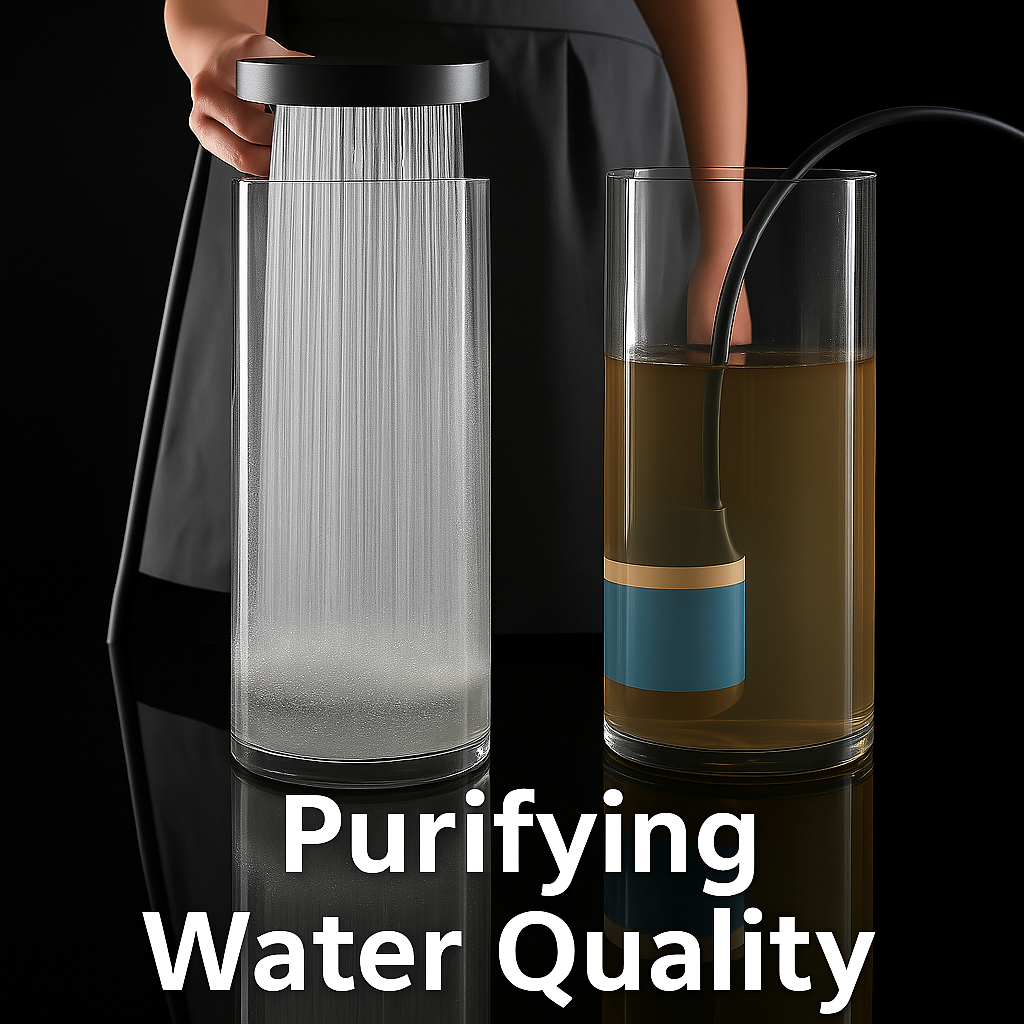 Guili | High-Pressure Shower Head | Turbo-Boost Technology & Advanced Filtration for Healthier Skin and Hair