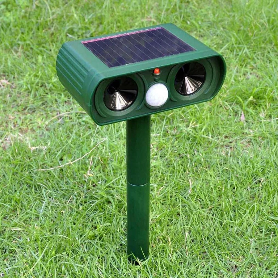 Guili | Solar Powered Ultrasonic Animal Repellent