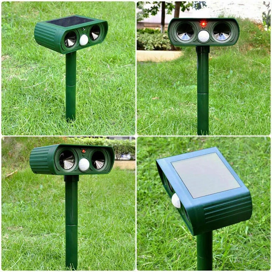 Guili | Solar Powered Ultrasonic Animal Repellent