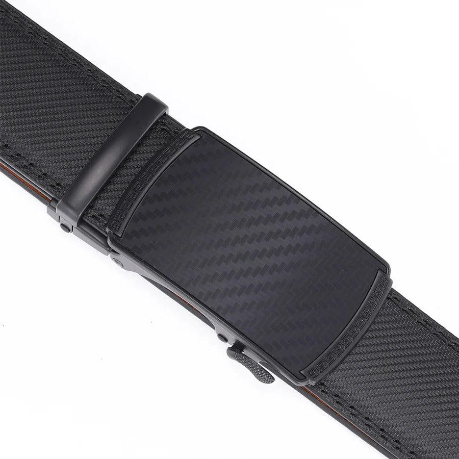 Guili | Men's Leather Belt with Automatic Buckle