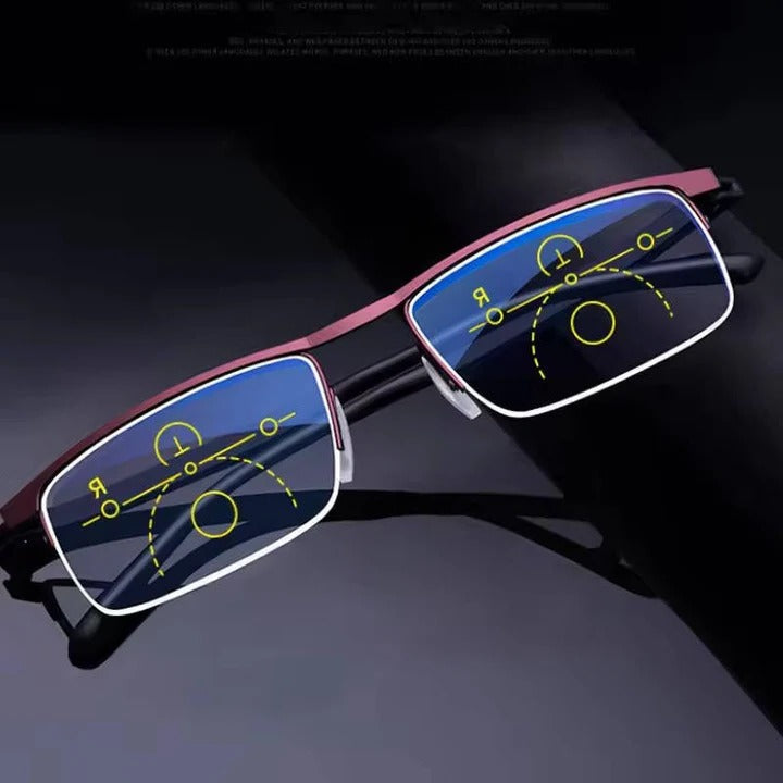 Guili | Smart Progressive Reading Glasses with Blue Light & UV Protection