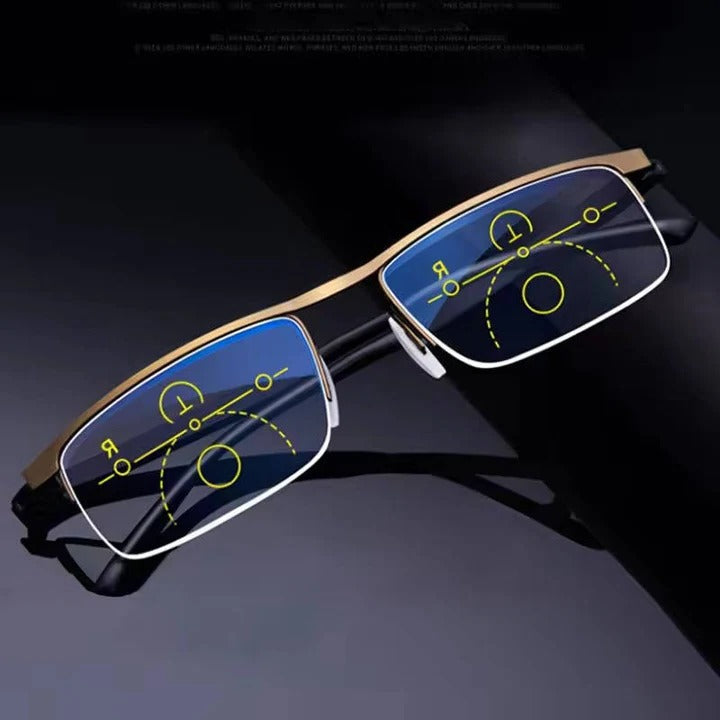 Guili | Smart Progressive Reading Glasses with Blue Light & UV Protection