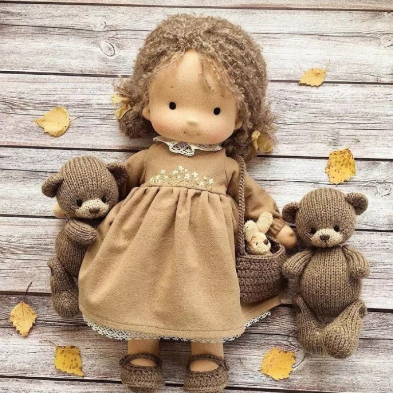 Guili | VelvetDream | Cuddly soft and loving - Handmade doll for comfort and pleasure