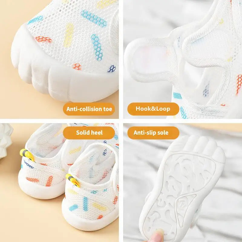 Guili | Summer Breathable Mesh Kids Sandals | Lightweight and Soft Sole - Perfect for First Walkers