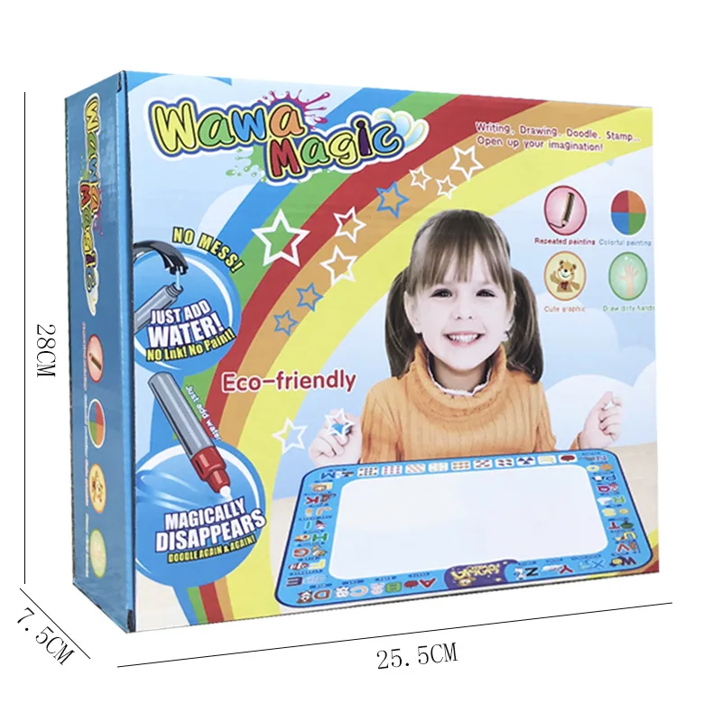 Guili | AquaFun Mat | Creative without mess - Magical water drawing mat for kids