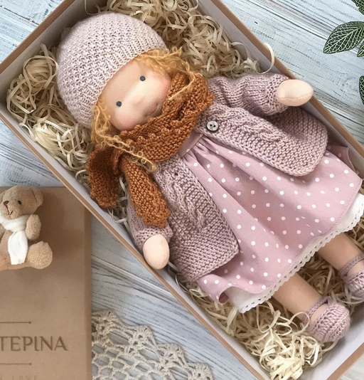 Guili | VelvetDream | Cuddly soft and loving - Handmade doll for comfort and pleasure
