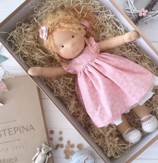Guili | VelvetDream | Cuddly soft and loving - Handmade doll for comfort and pleasure