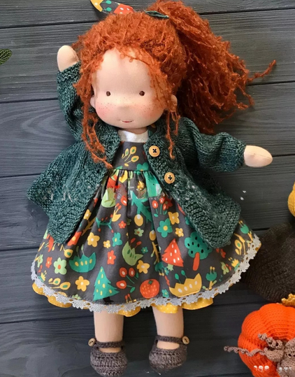 Guili | VelvetDream | Cuddly soft and loving - Handmade doll for comfort and pleasure