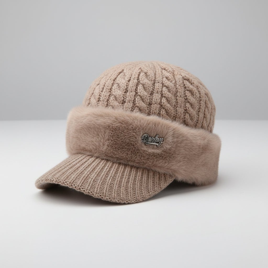 Cold Weather Trapper Hat with Ear Protection - Winter Warmth Hat