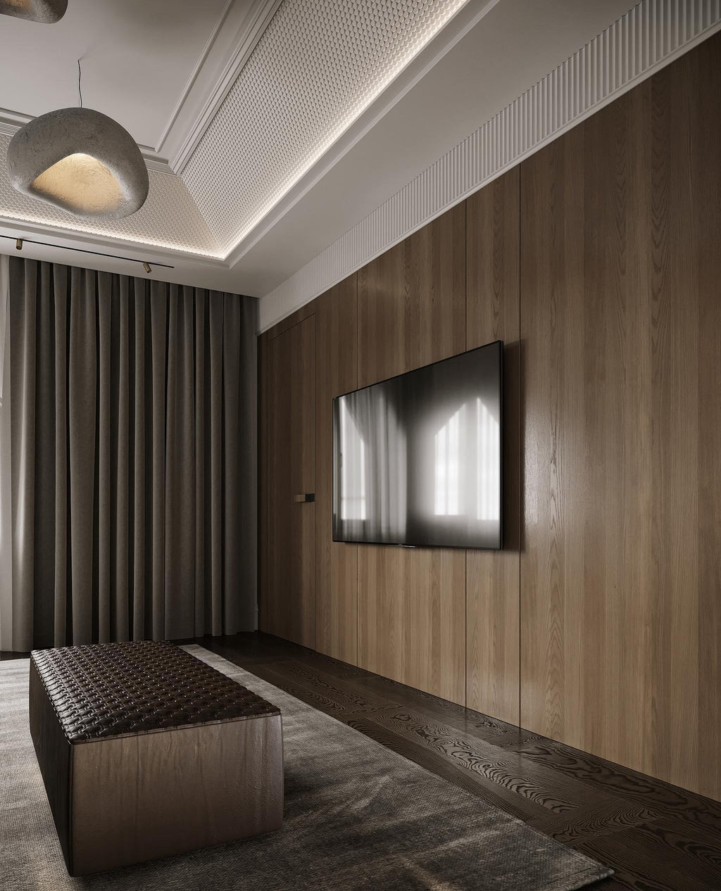 Modern Minimalist Dome LED Pendant Light 1-Light