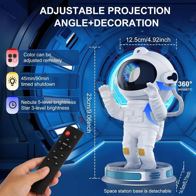Guili | Led Astronaut Starry Sky Projector | Enchanting Starry Sky - Create Magic in Every Room