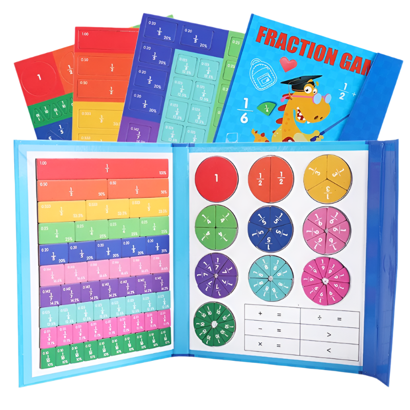 Guili | MathRainbow | Make math fun and visual – Educational fraction game for children